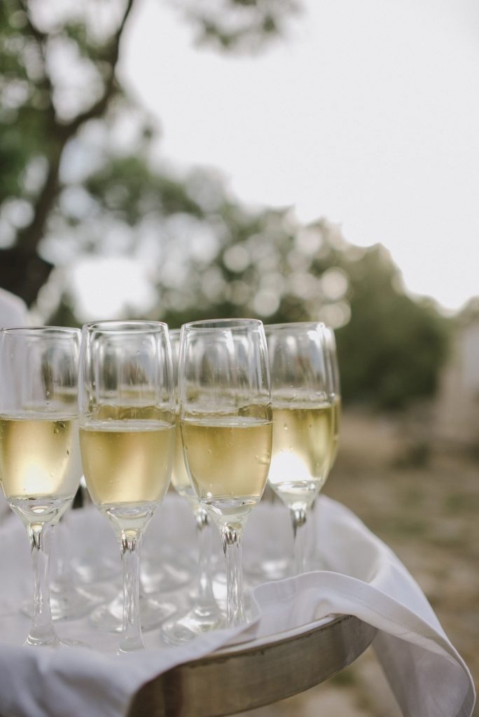 Olive grove elopement ceremony in Hvar, Croatia
